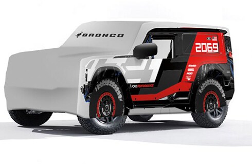 Discover Ford Bronco Accessories in PR, Full Vehicle Color - 3d Multicolor, For 4-Door Without Roof Rails